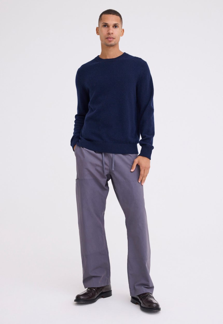 Jac + Jack Beckham Cashmere Sweater - Midnight Blue